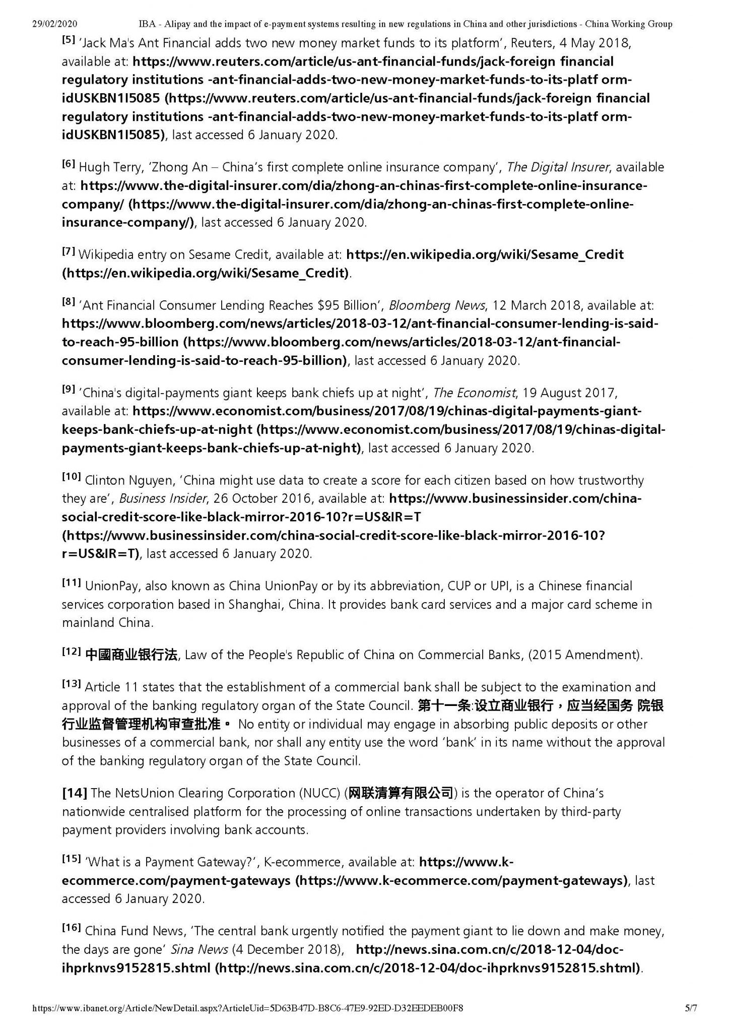 Writing Sample (IBA article) - Alipay and the impact of e-payment systems resulting in new regulations in China and other jurisdictions - China Working Group_頁面_5